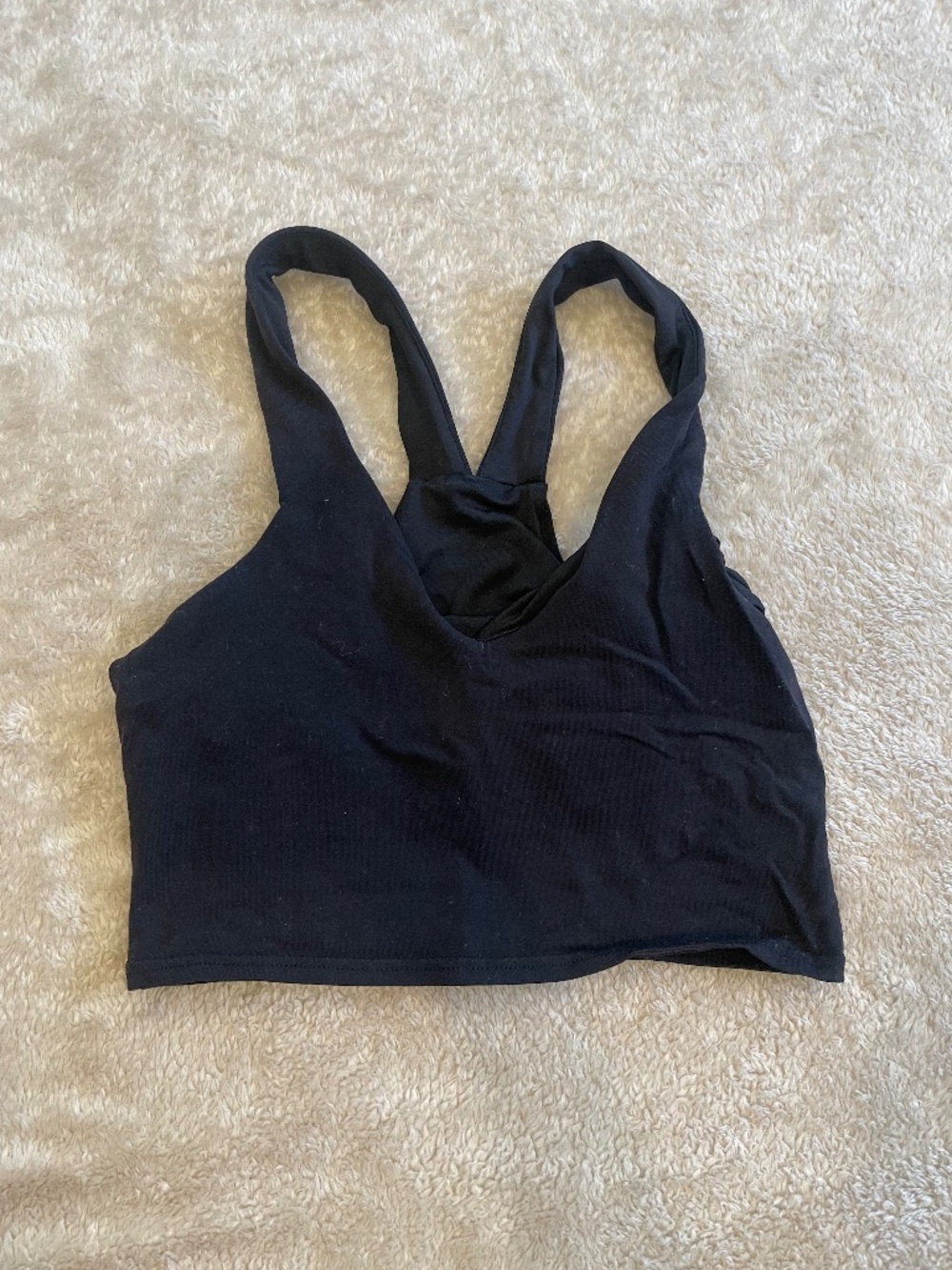 Black Alo Cropped Tank
